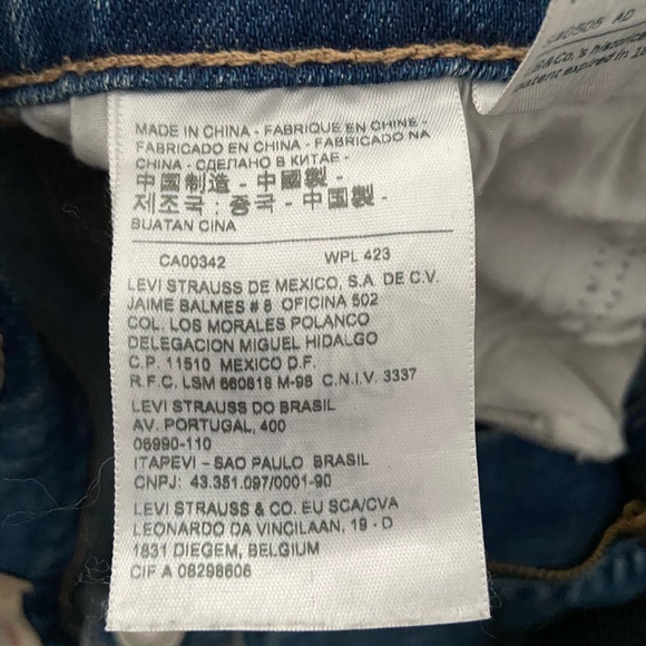 Levi’s 721 high rise skinny jeans - Picture 4 of 5